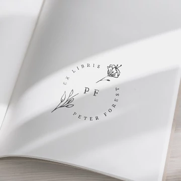 Botanical Ex Libris 02.