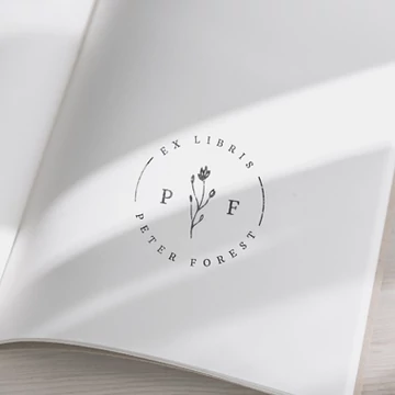 Botanical Ex Libris 01.