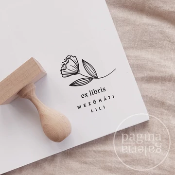 Mezőháti Lili könyvpecsétje