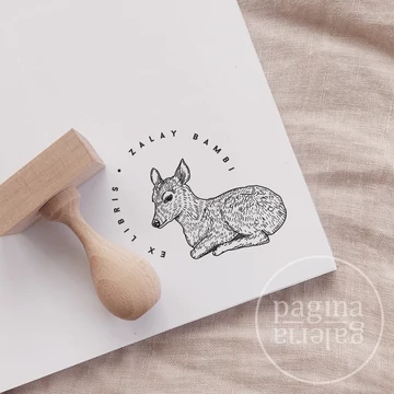 Zalay Bambi könyvpecsétje
