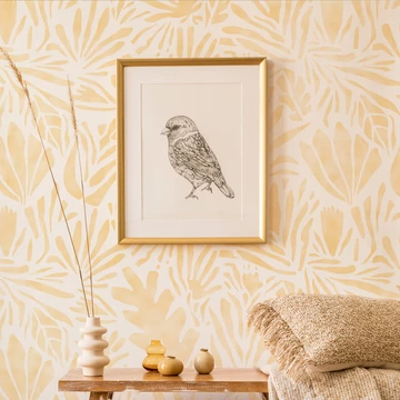 Jungle Doodle Tapetti stencil