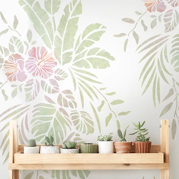 Tropical Dream Tapetti stencil
