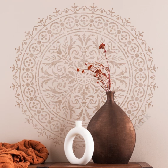 Namoona mandala stencil