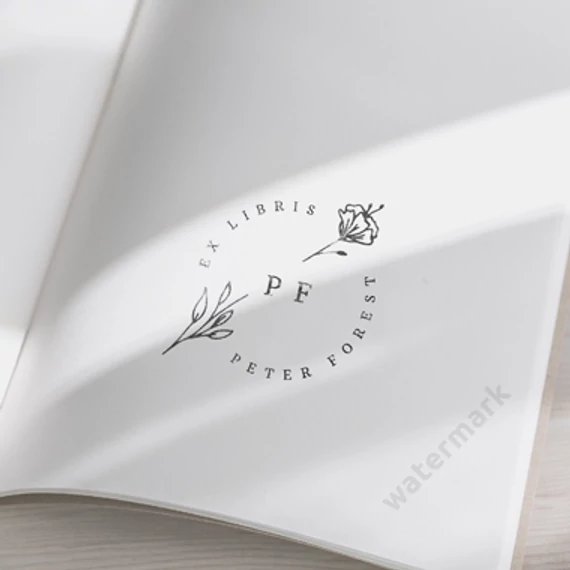 Botanical Ex Libris 02.