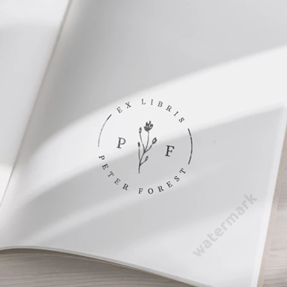 Botanical Ex Libris 01.
