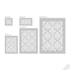 Kép 2/6 - Damask Tapetti stencil 02.