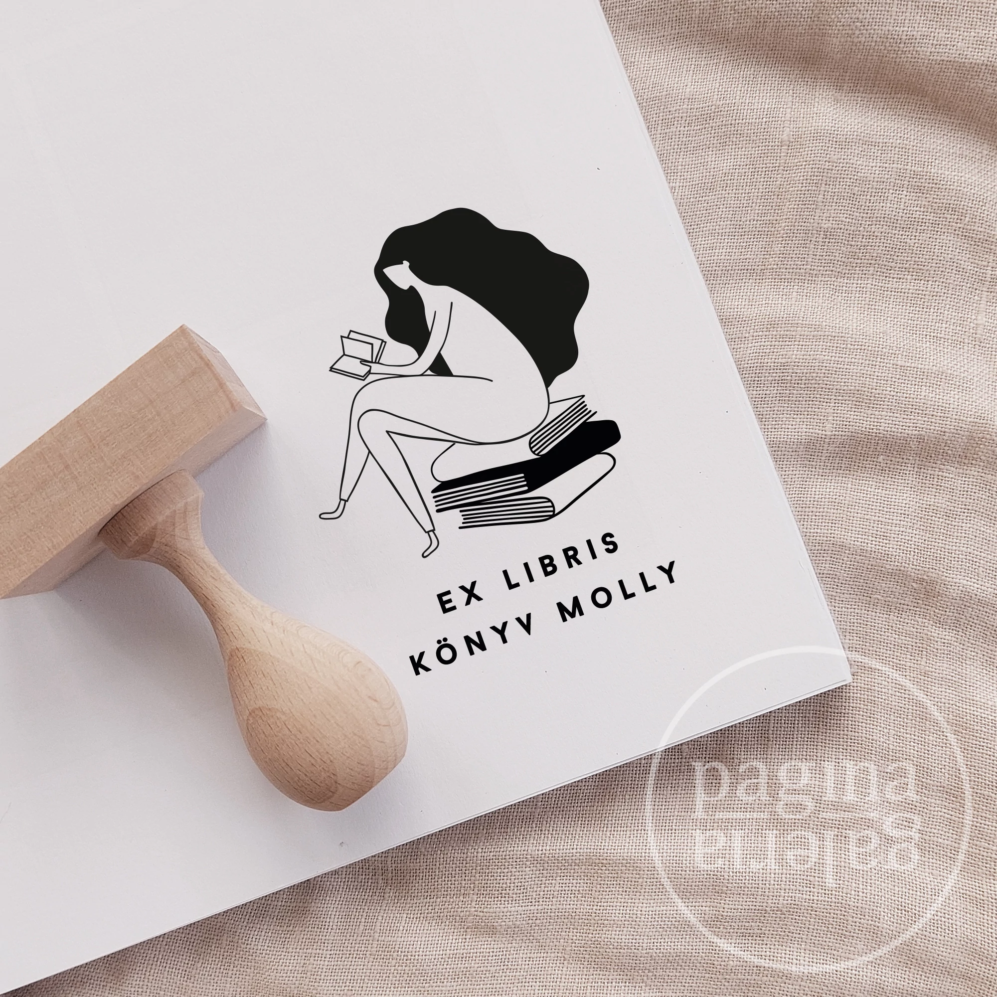 Könyv Molly könyvpecsétje 02.