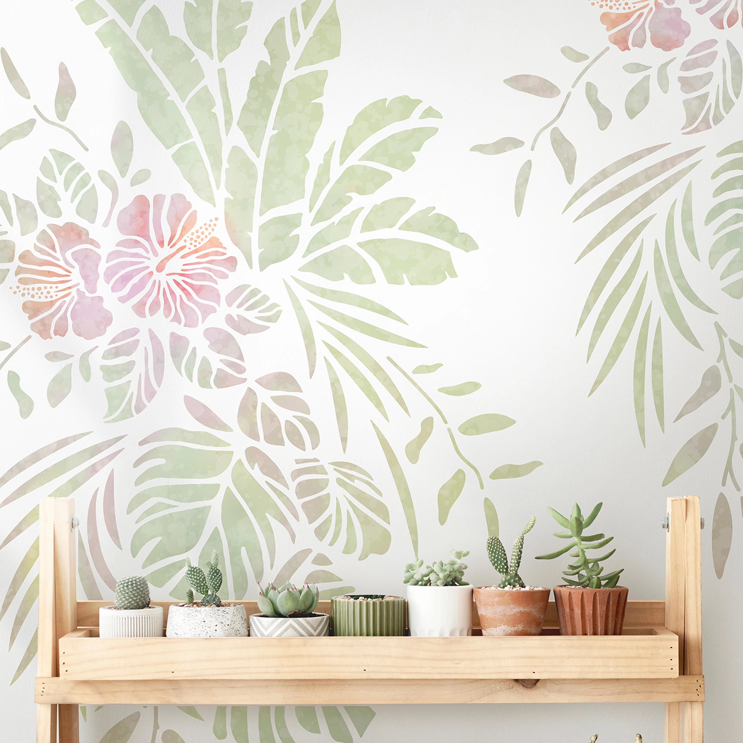 Tropical Dream Tapetti stencil