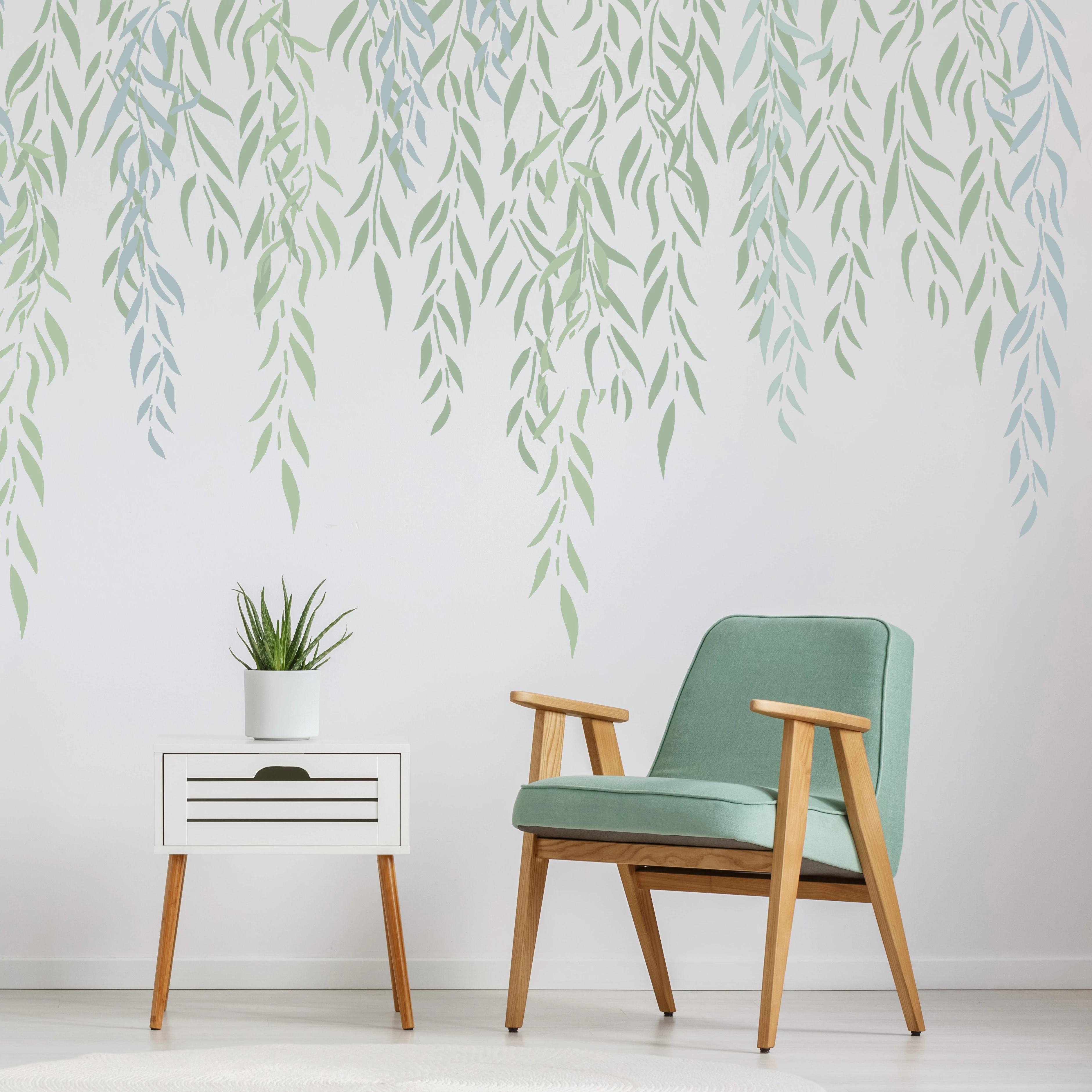 Willow Tapetti stencil